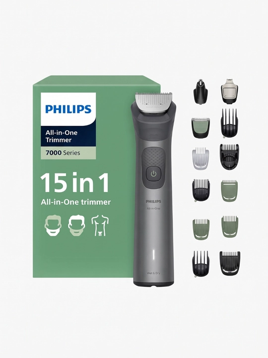Триммер Philips MG7935/15 Multigroom Series 7000, 15-в-1 для бороды, волос и тела - 
