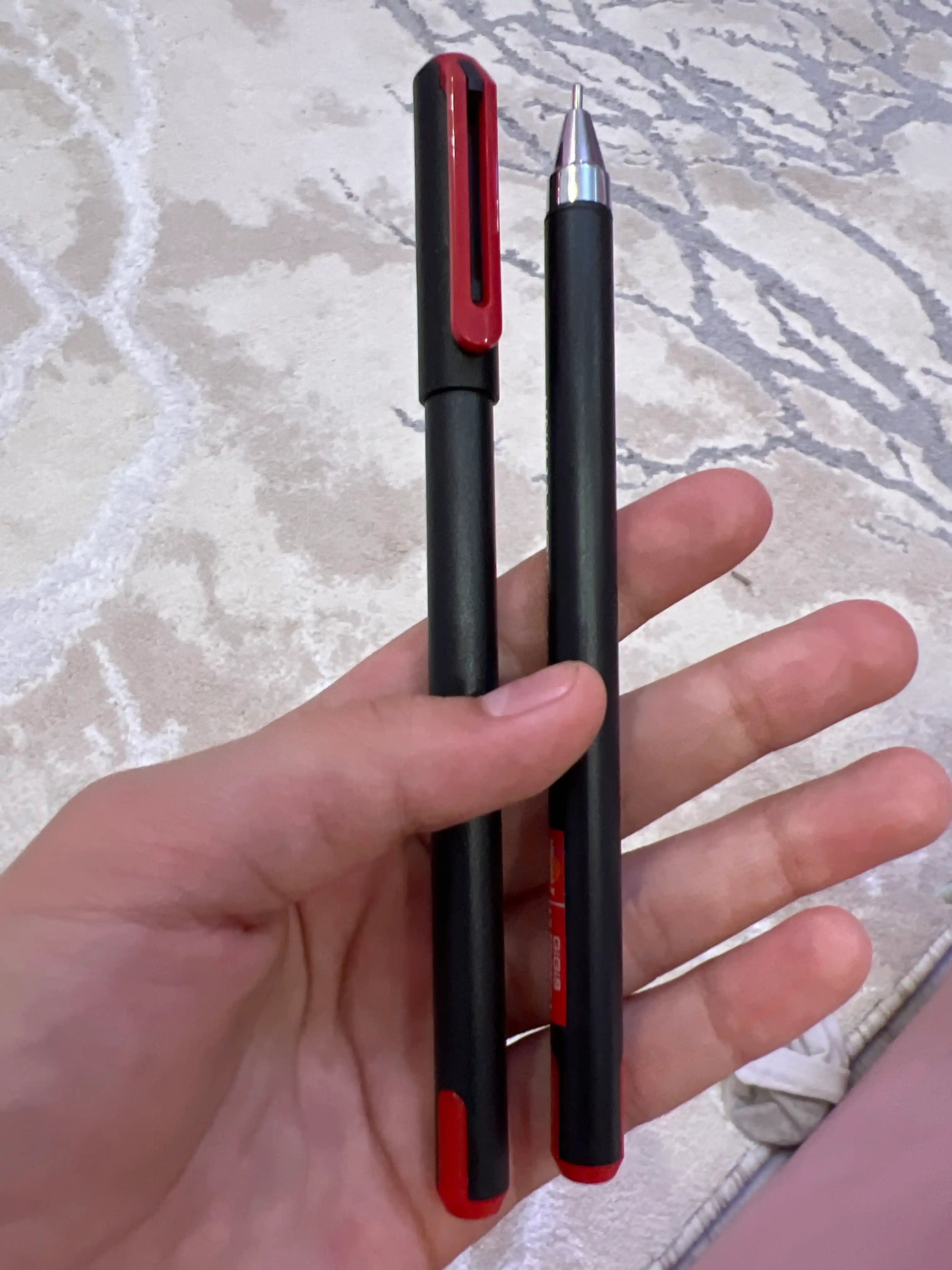 Ручка Ultron 2x DLX 1,0mm, (кр) Unimax по 2 шт