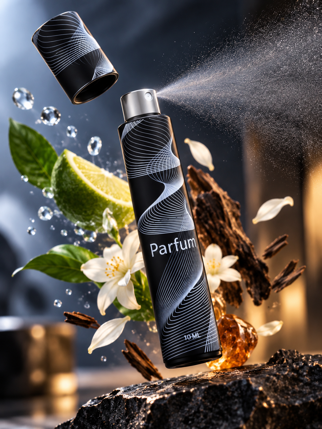 Atomayzer atir uchun flakon, 10 ml