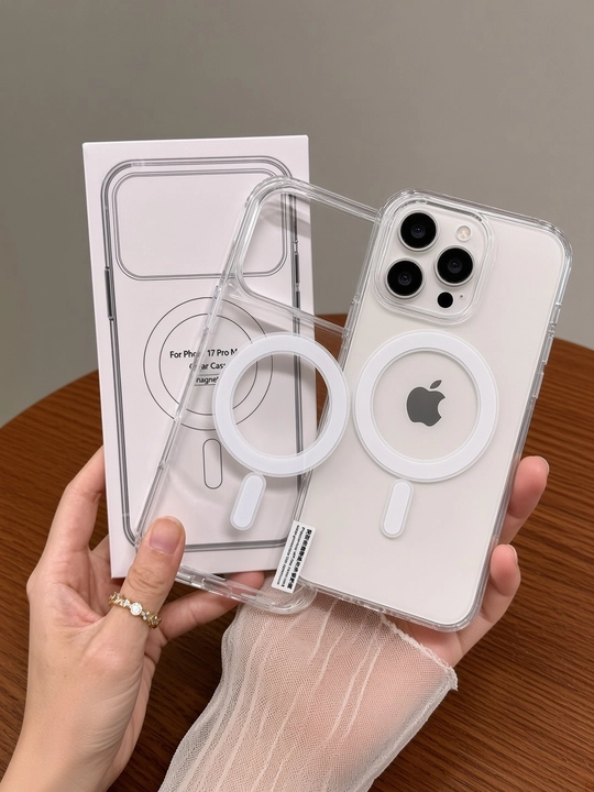 Прозрачный чехол Magsafe для iPhone
