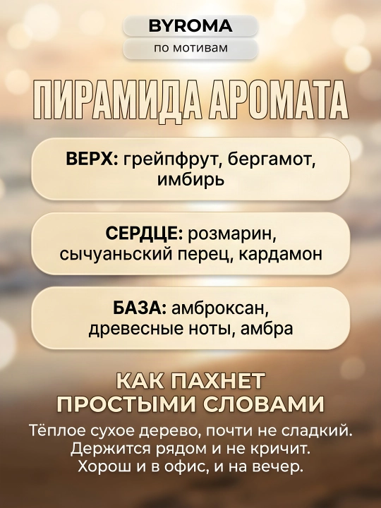 Парфюм мужской по мотивам L'Immensite, стойкие духи, парфюмерная вода, 100 мл
