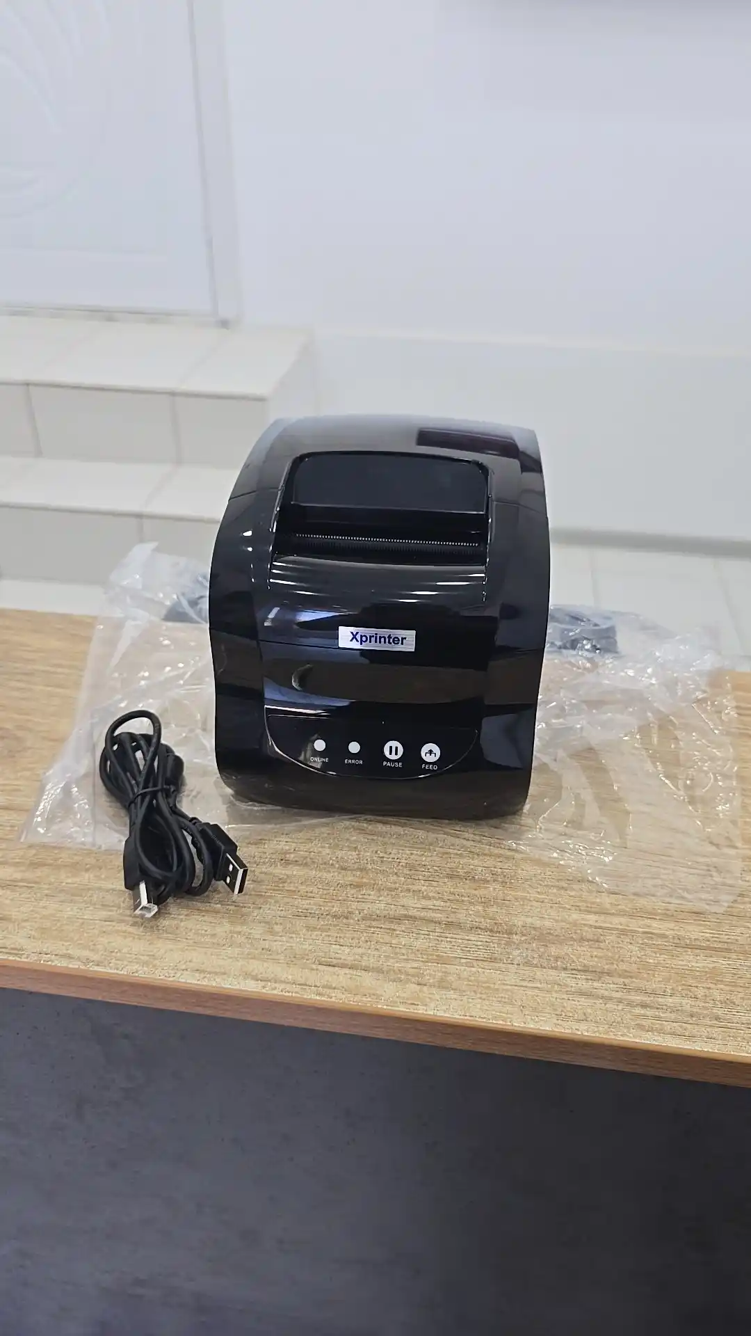 Термопринтер этикеток и для чека Xprinter XP-365B, 80 мм, 127 мм/s USB