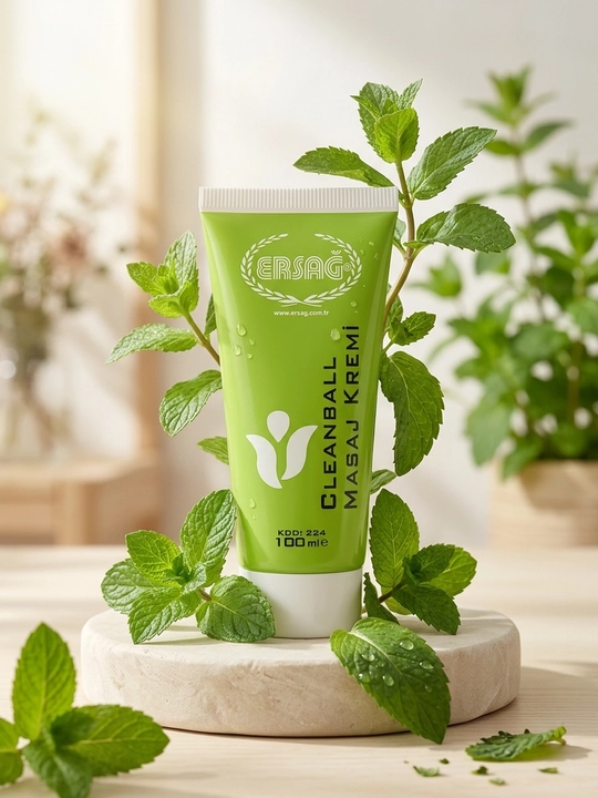 Крем для тела ERSAG Cleanball, 100 мл — для массажа и ухода за сухой кожей - 