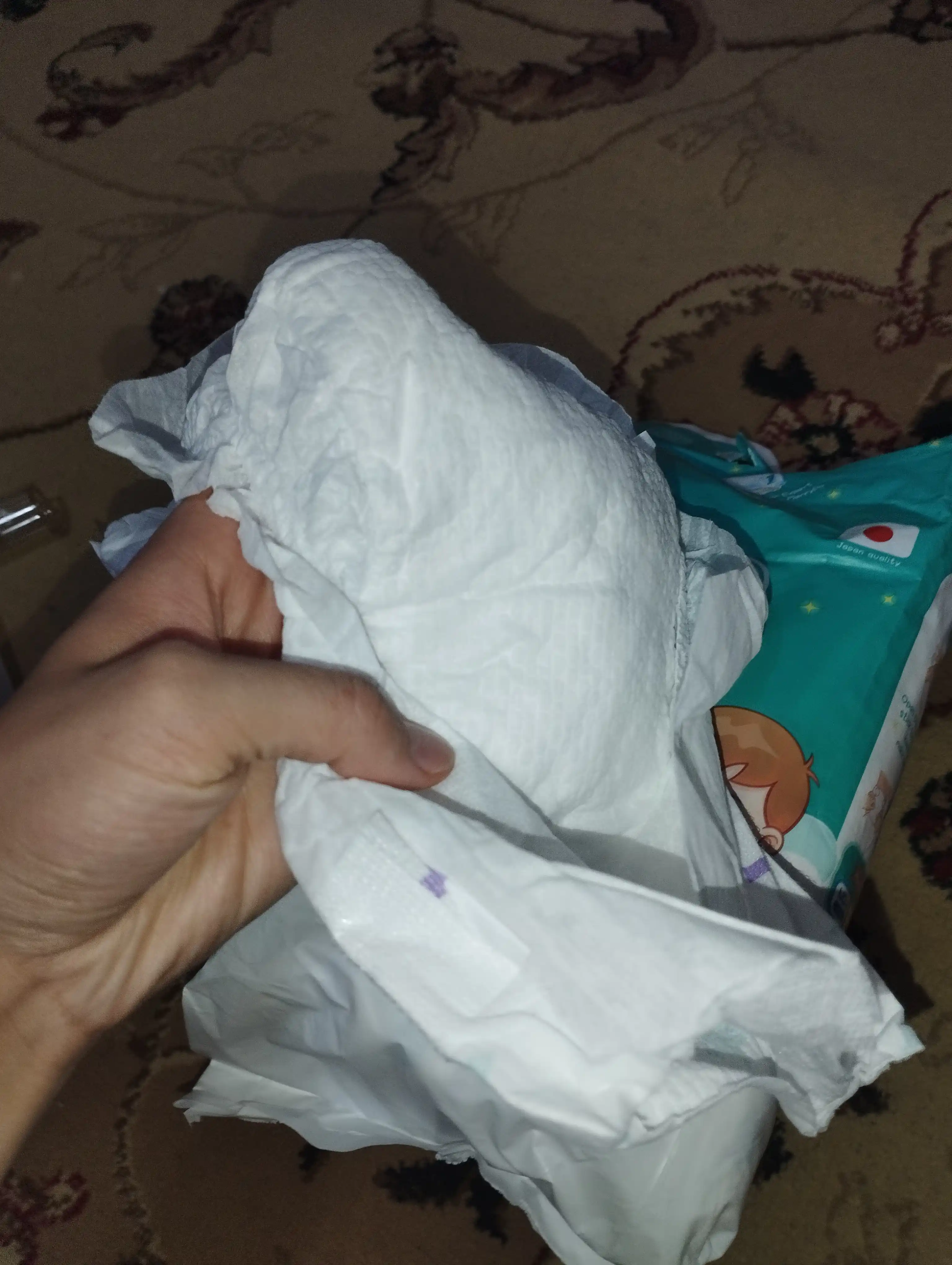 Подгузники Merrypo размер 1-6 (NB-XXL) дышащие быстрое впитывание японская технология