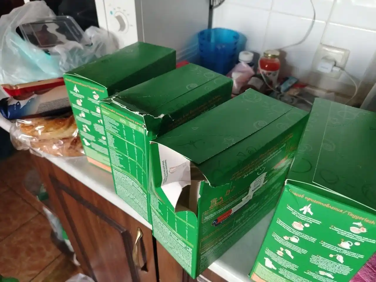 Quruq sut aralashmasi Nestogen 4, prebiyotiklar va laktobakteriyalar bilan, 18+ oy, 900 gr