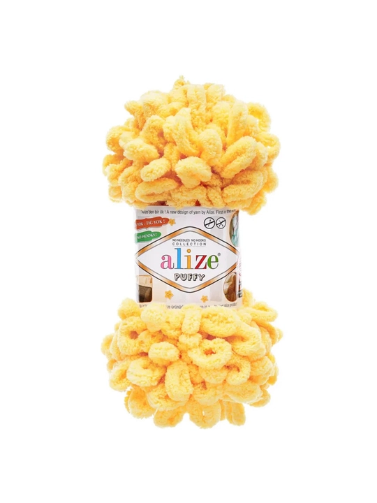Alize Puffy halqali ip, 100g, 9m, 5 dona