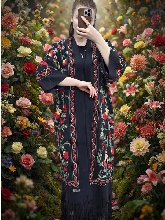 Женское длинное платье - 
