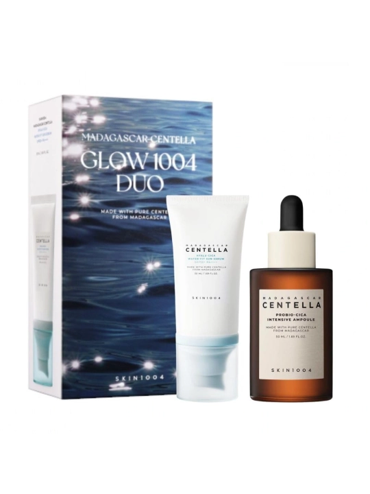 SKIN1004 Madagascar Centella Poremizing, Tea-Trica, Travel Kit, Double, Even Tone to'plami - 