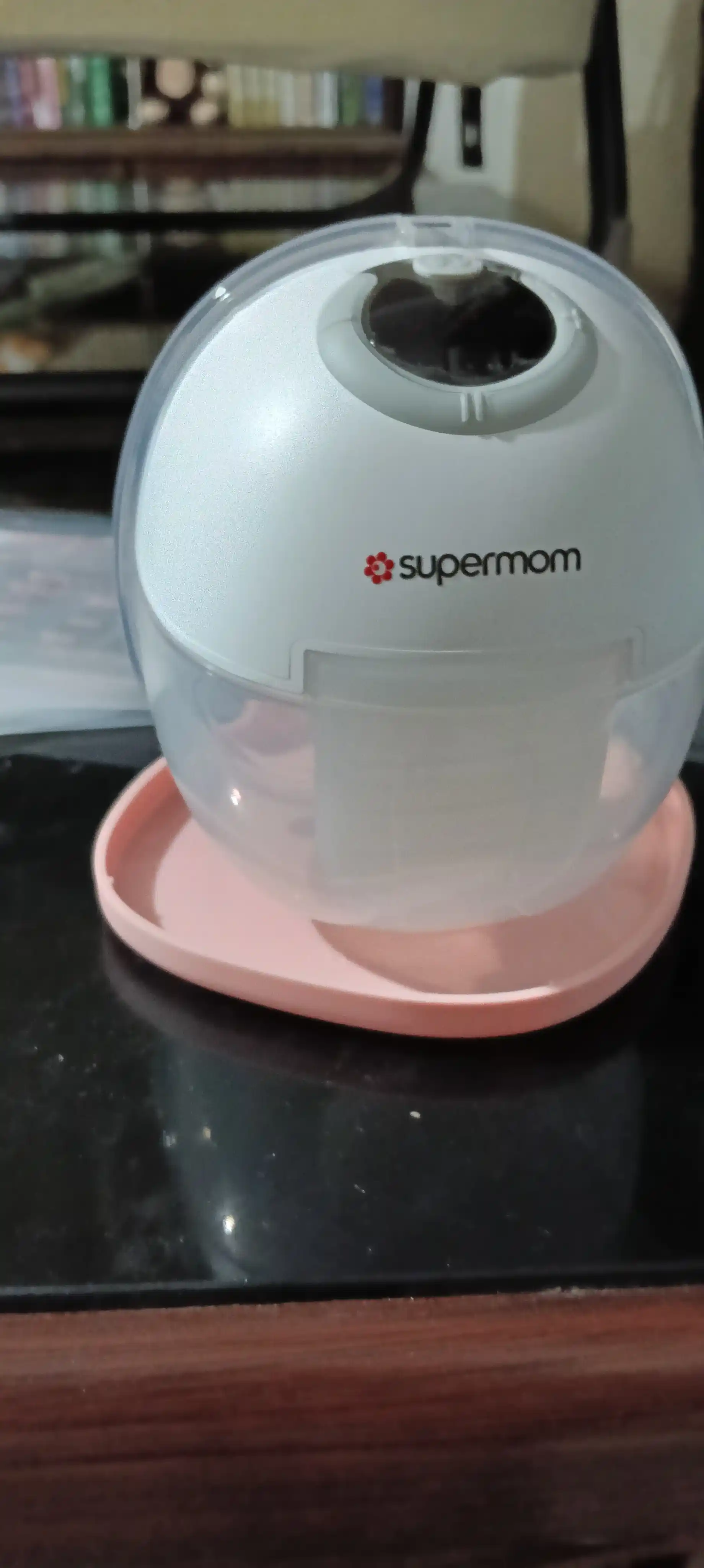 Ko‘krak suti so'gish moslamasi, elektron, Supermom Elite White