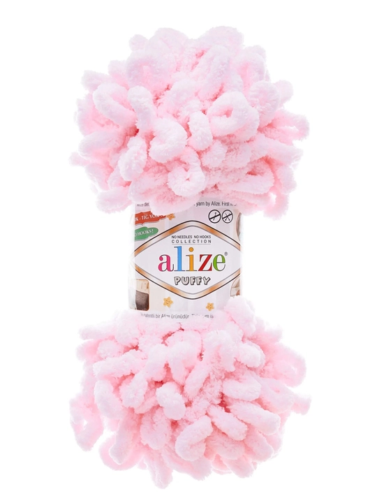 Alize Puffy halqali ip, 100g, 9m, 5 dona