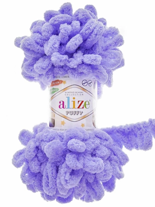 Alize Puffy halqali ip, 100g, 9m, 5 dona
