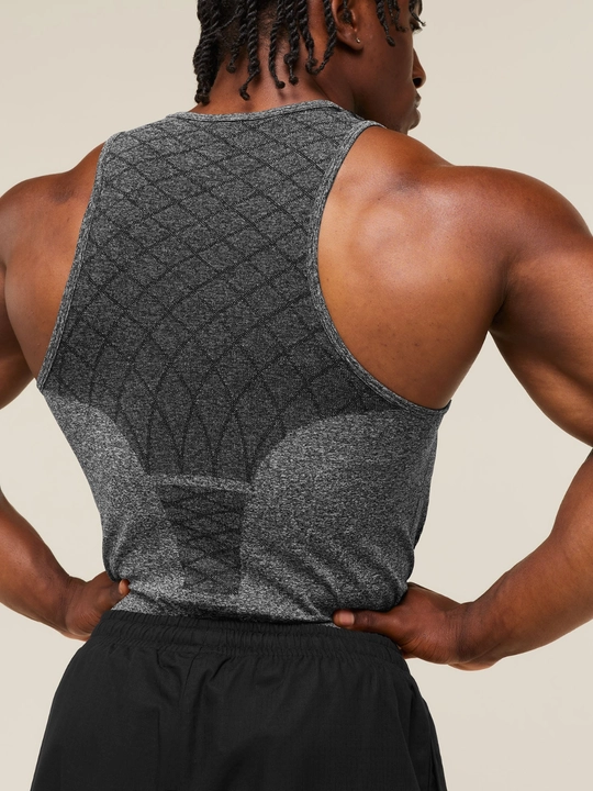 Erkaklar uchun mayka Gymshark, kompression, sport, elastik, tez quriydigan, fitnes uchun
