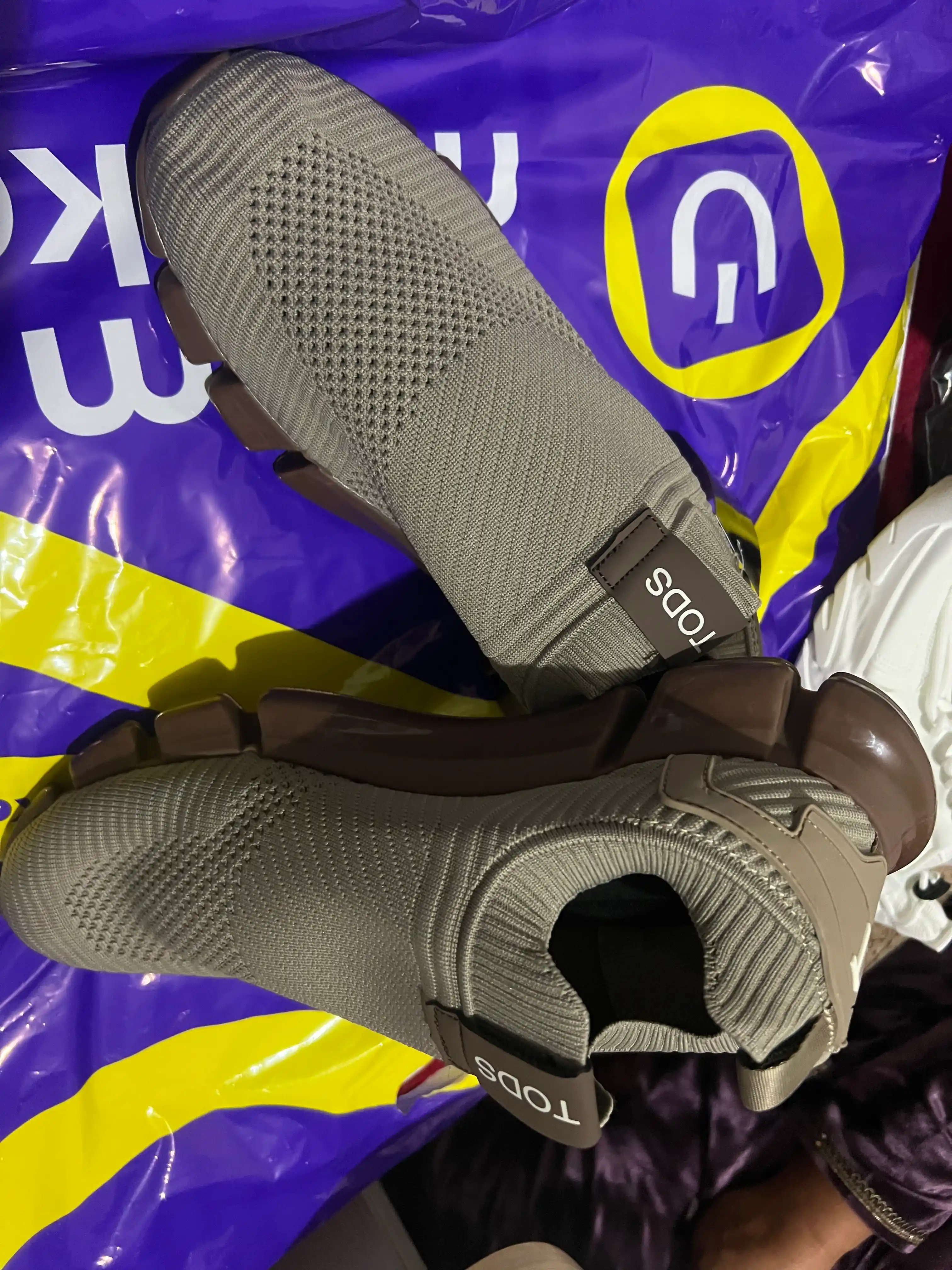 Erkak sliponlar. Tods, 40-45 o‘lcham