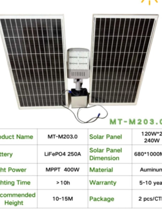 Солнечная панель Прожектор 600W M203.0