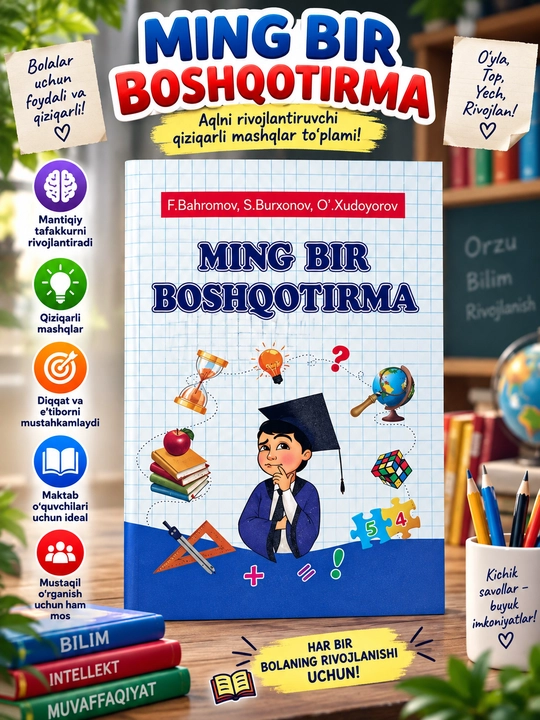 Минг бир бошқотирма, Ф. Бахромов, С. Бурхонов, О. Худойоров - 