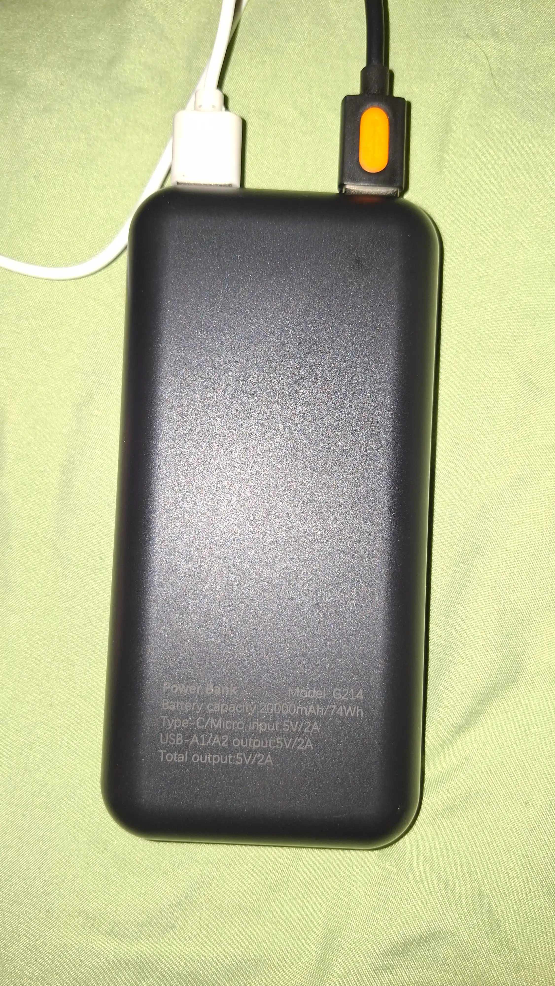 Power bank 20000 mAh, tez zaryad gacha 22.5W, LED displey/indikator, ko‘p himoya