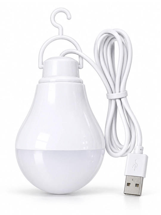 USB orqali ishlaydigan osma LED chiroq, ilgakli, kitob o‘qish va uy uchun qulay lampa