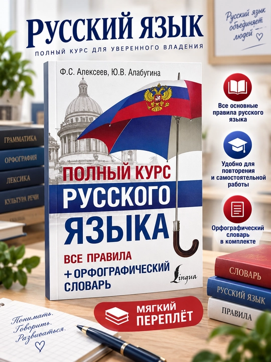 Rus tili: To‘liq kurs, F. S. Alekseev, Yu. V. Alabugina - 