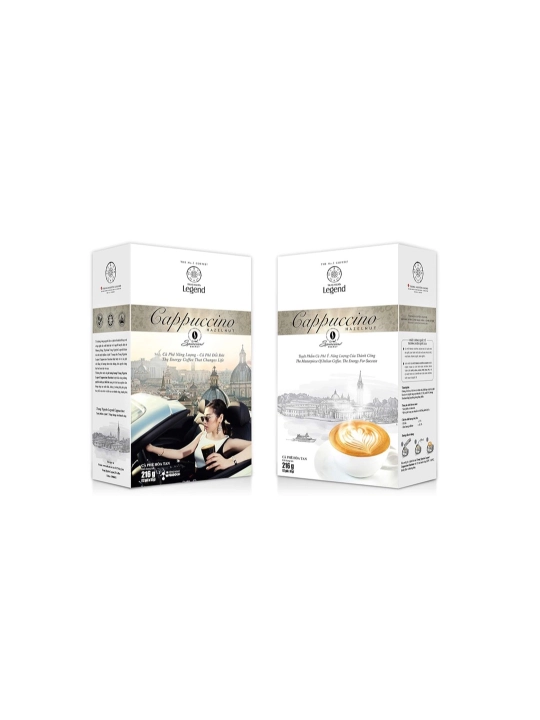 Кофе растворимый Trung Nguyen Legend Cappuccino Hazelnut, 12 стиков × 18 г - 