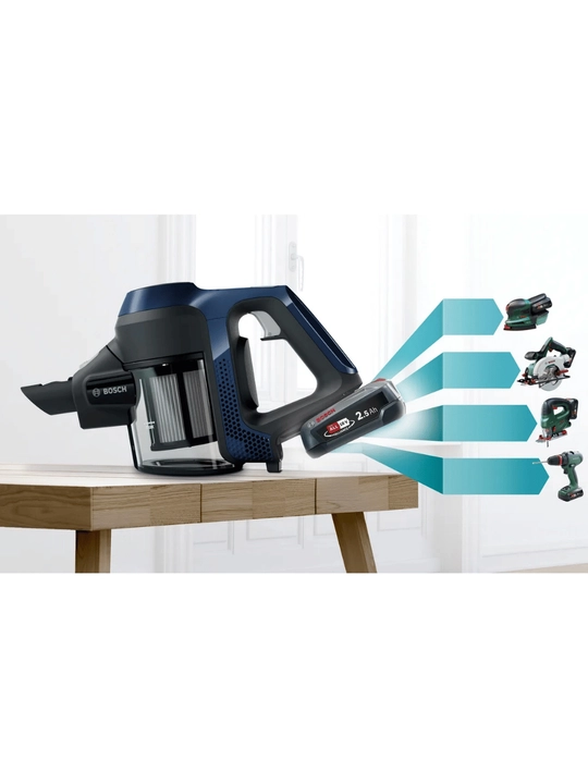 Пылесос Bosch Unlimited BCS611P4A POWER FOR ALL 18V