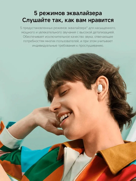Simsiz quloqchin naushnik Xiaomi Redmi Buds 6 Play TWS 36 soat
