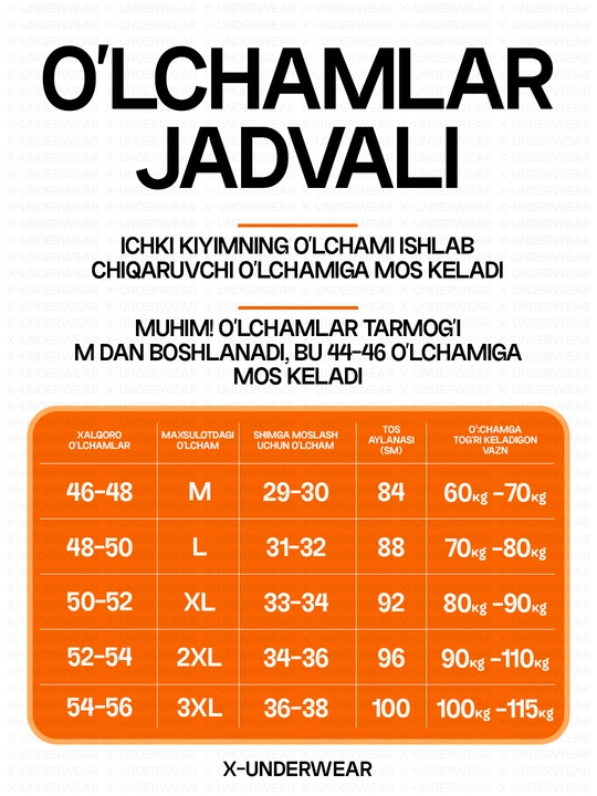 Erkaklar sport trusiklari bokserlar, 1 va 4 dona to‘plam, 95% paxtadan, sovg‘a qutisida