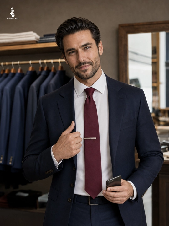 Зажим для галстука мужской ELEGANT MAN