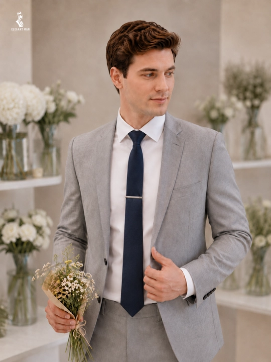 Зажим для галстука мужской ELEGANT MAN