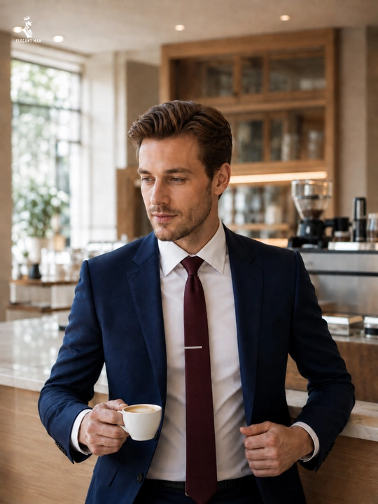 Зажим для галстука мужской ELEGANT MAN