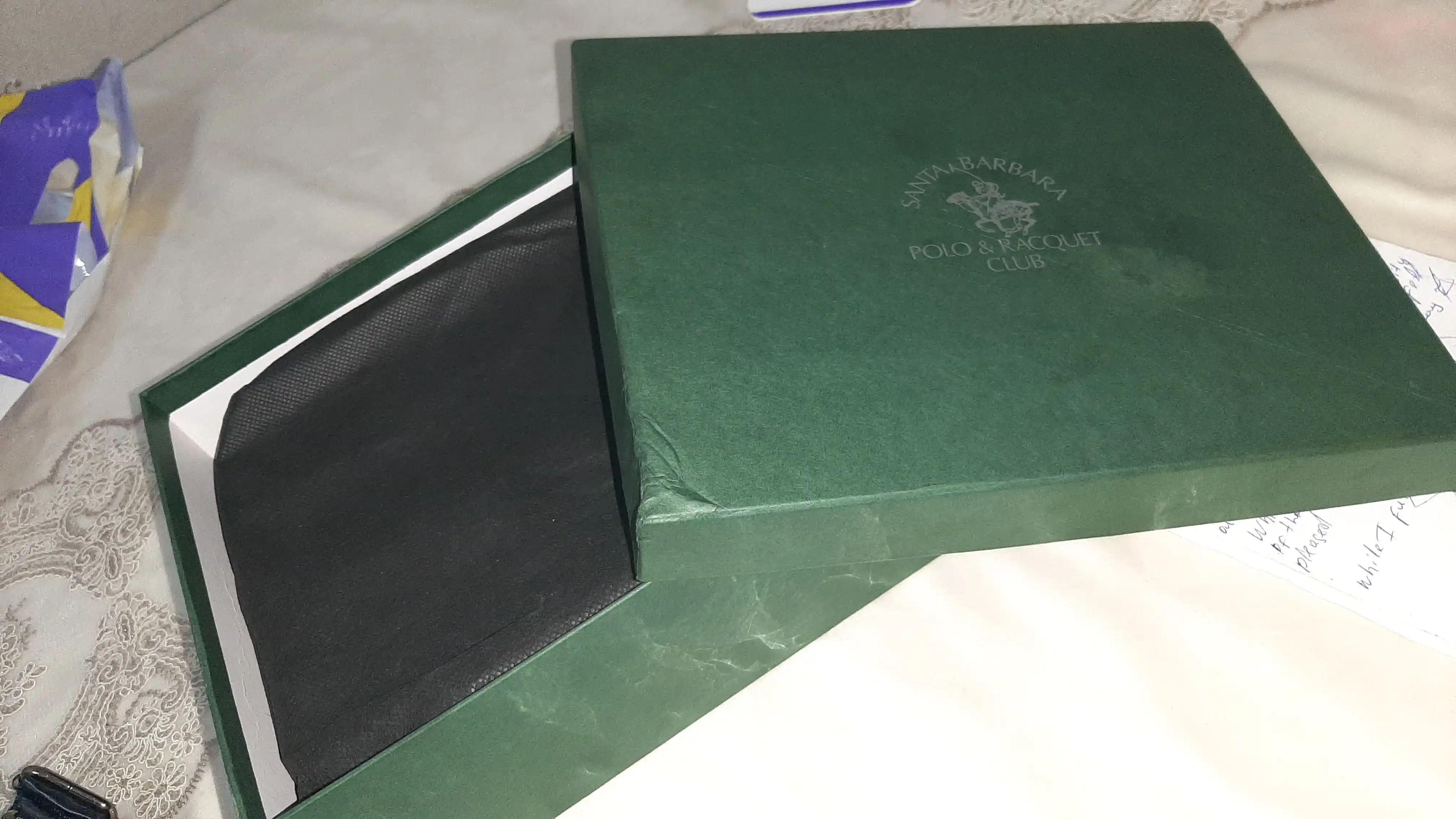 Santa Barbara Polo & Racquet Club мужская барсетка сумка, клатч для ноутбука и документов