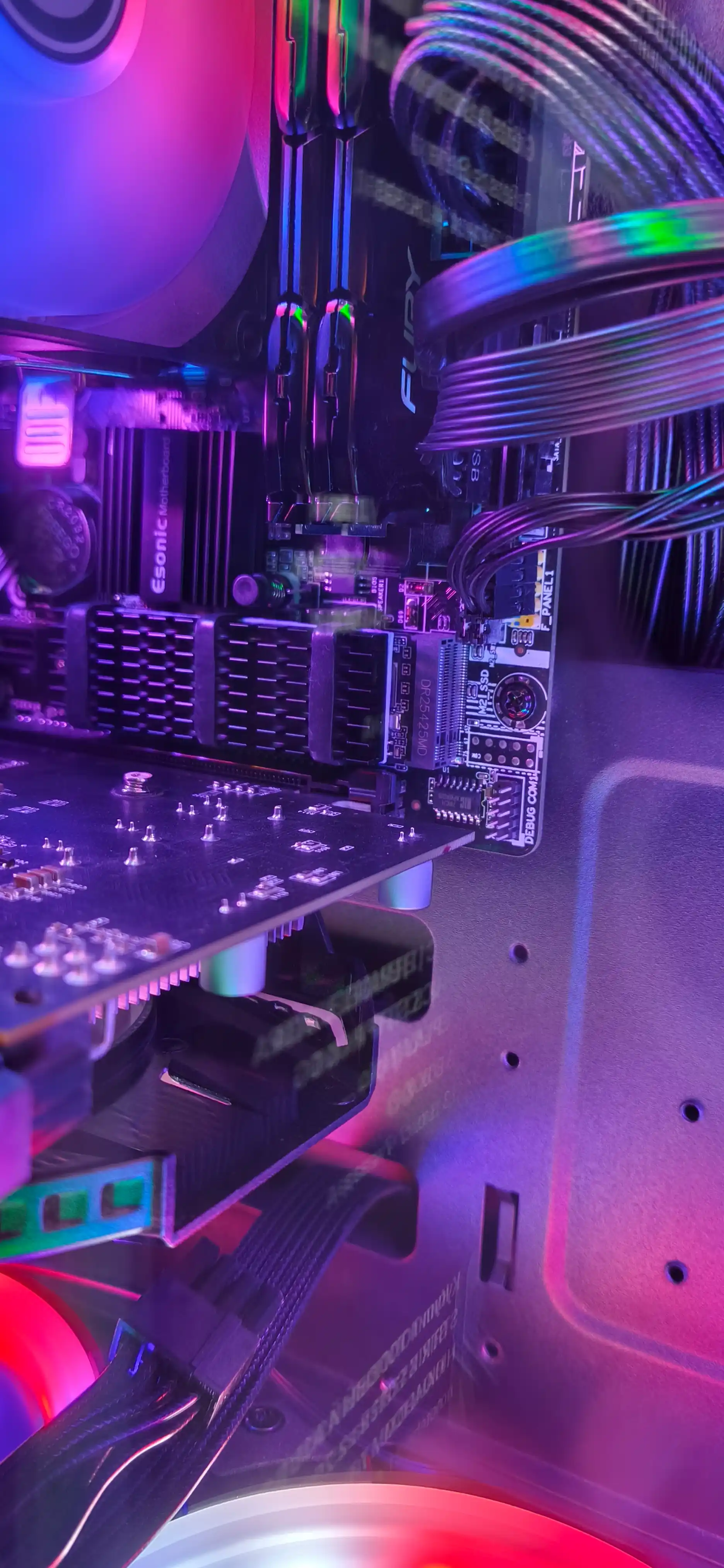 Alyuminiy sovutgichli radiator, SSD Nvme M2 uchun