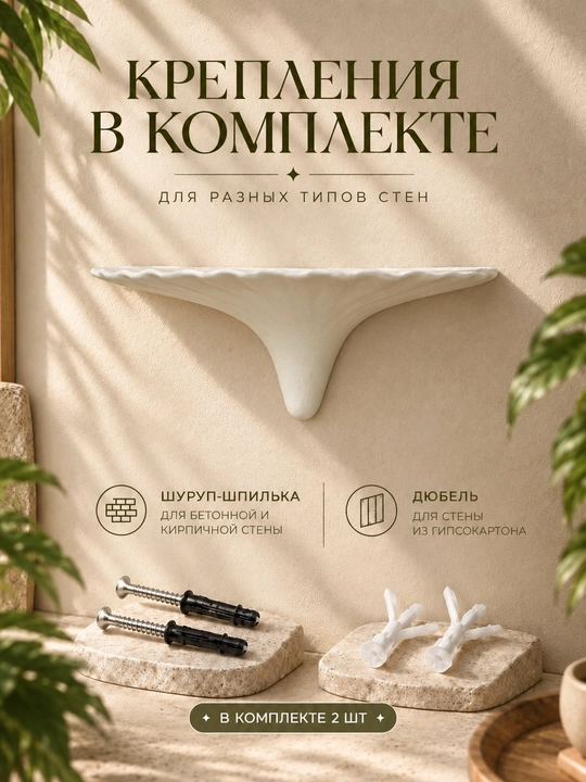 Полка в форме гриба