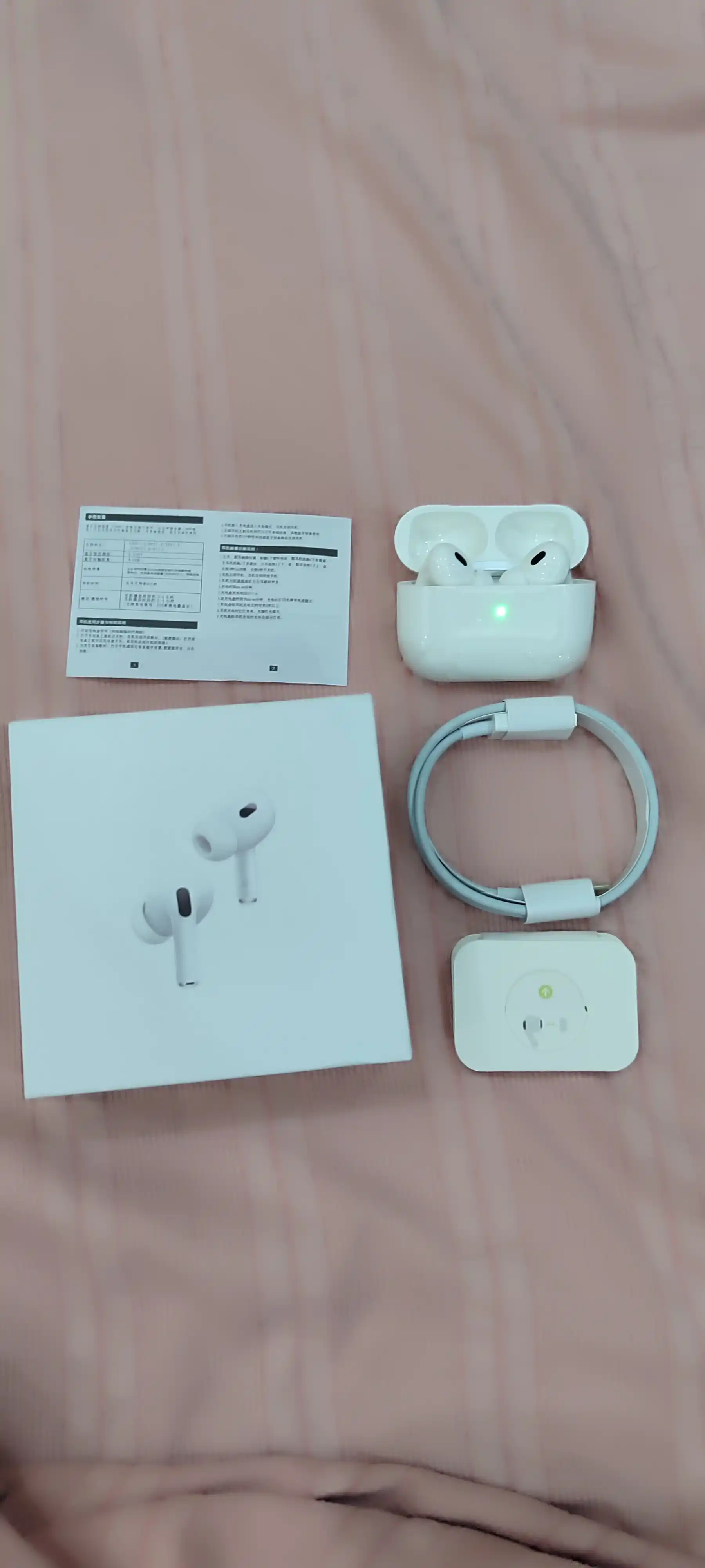 Pods Pro 2 беспроводные Bluetooth наушники, сенсорные стерео, для iPhone и Android
