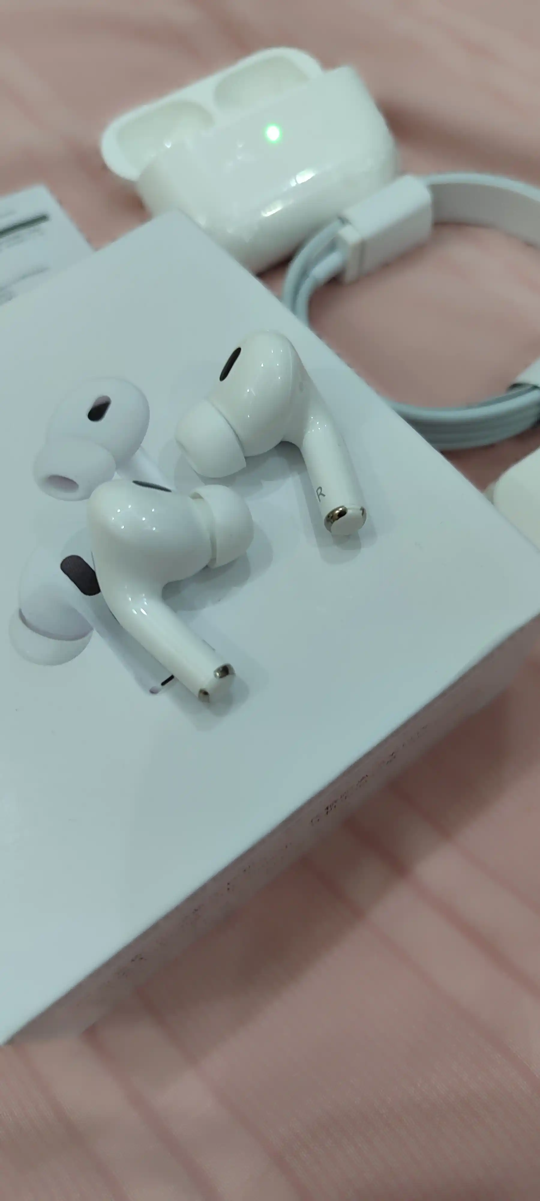 Pods Pro 2 беспроводные Bluetooth наушники, сенсорные стерео, для iPhone и Android