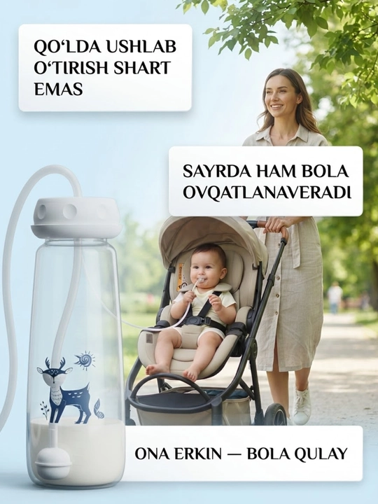 Butilka, bolalar butilkasi, naychali butilka, chaqaloq uchun butilka