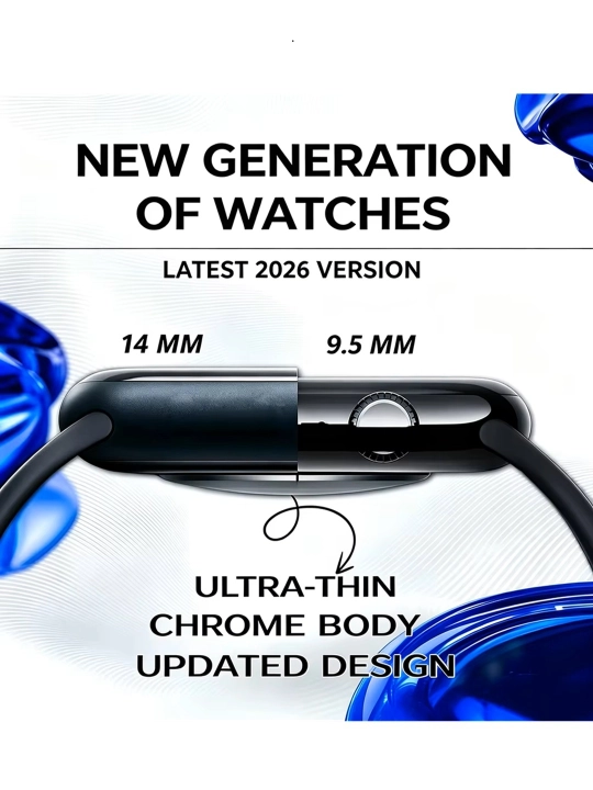 Смарт-часы HK 12 Pro 46 мм AMOLED+, AI ChatGPT 2.0, умные часы, 3 цвета