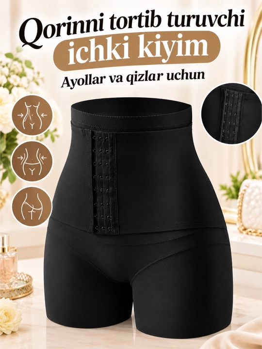 Ayollar korset ichki kiyimi, toraytiruvchi korset, bandaj, ozish uchun korset