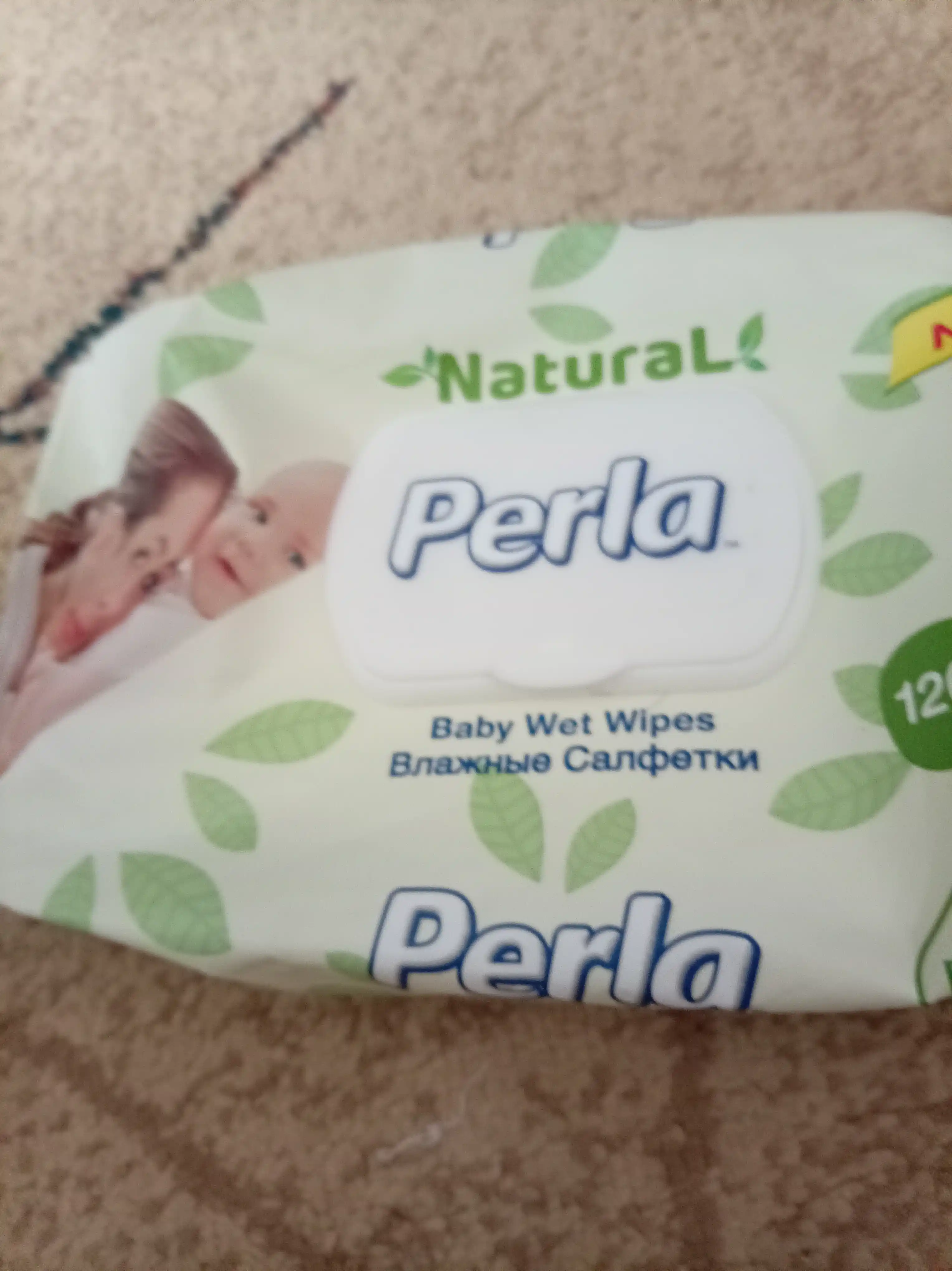 PERLA NATUREL nam salfetkalari 120 x 12