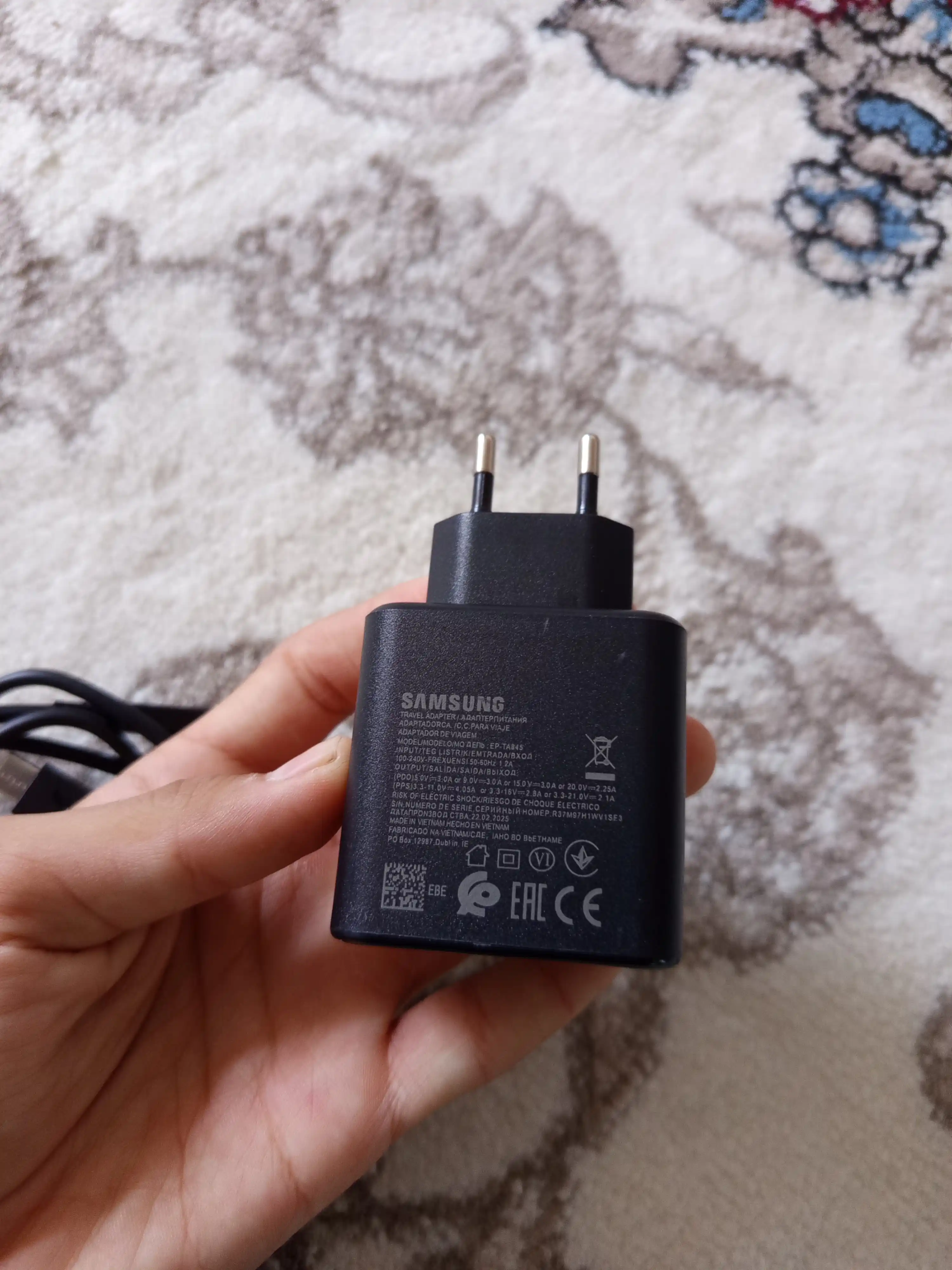 Зарядное устройство с поддержкой быстрой зарядки, 33W, 67W, 120W, 45W, вместе с кабелем Type-C