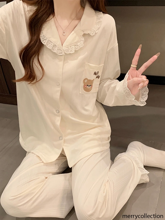 Ayollar uchun pijama, yumshoq mato, uy va uyqu uchun qulay kiyim