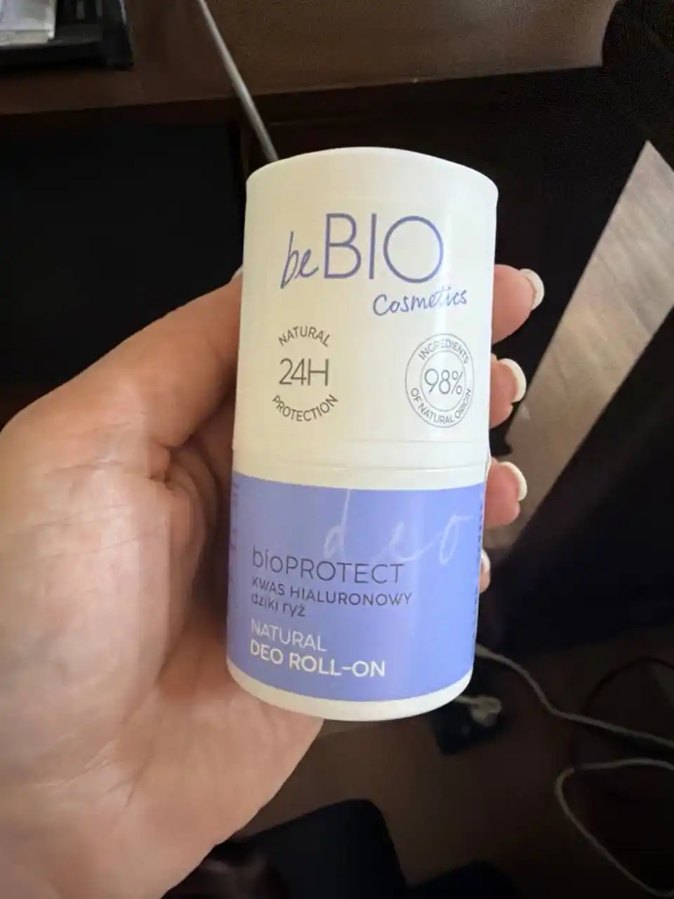 BeBIO Terga qarshi rulonli dezodorant 50 ml (3 xil ta'm) erkaklar va ayollar uchun