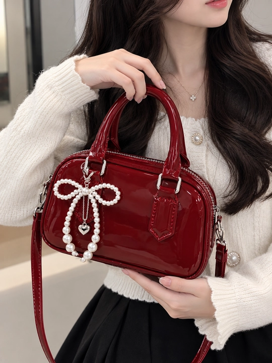 Ayollar mini sumkasi, kichik qo‘l sumka, aksessuarli elegant sumka