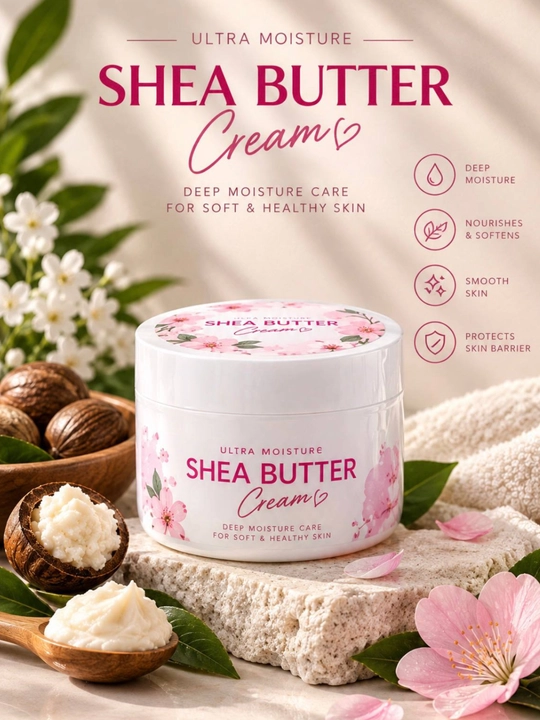 Shea yog‘i bilan namlantiruvchi yuz kremi, asosiy krem, koreys kosmetikasi 100 ml