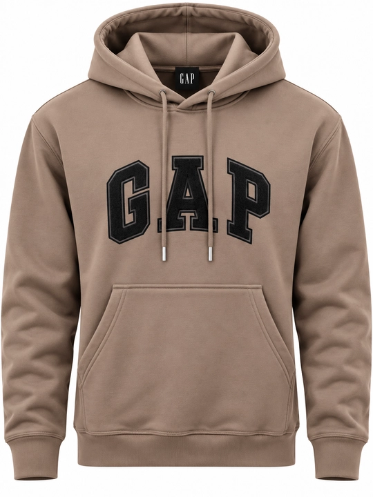 Мужской худи с надписью GAP, худи с капюшоном, оверсайз, с длинным рукавом и большим карма