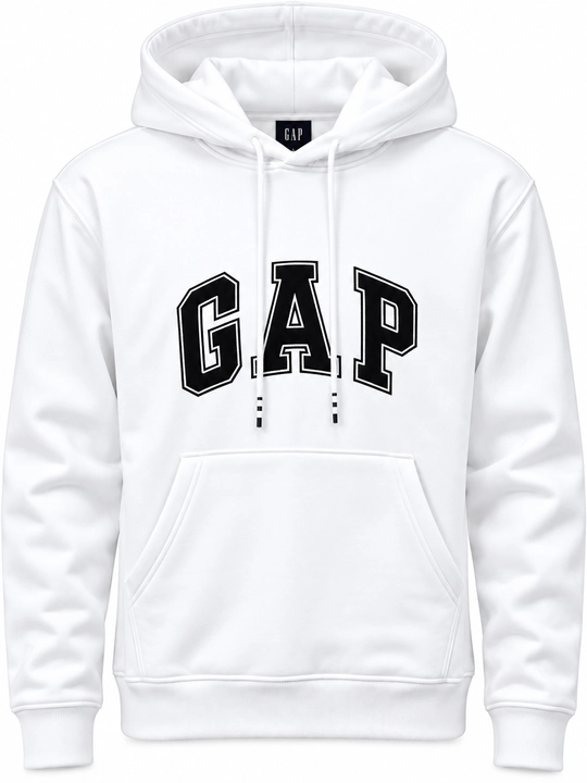 Мужской худи с надписью GAP, худи с капюшоном, оверсайз, с длинным рукавом и большим карма
