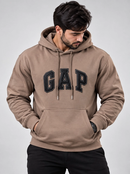 Мужской худи с надписью GAP, худи с капюшоном, оверсайз, с длинным рукавом и большим карма