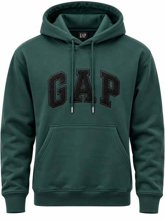 Мужской худи с надписью GAP, худи с капюшоном, оверсайз, с длинным рукавом и большим карма