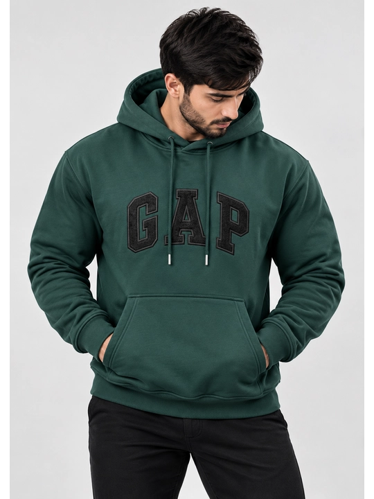Мужской худи с надписью GAP, худи с капюшоном, оверсайз, с длинным рукавом и большим карма