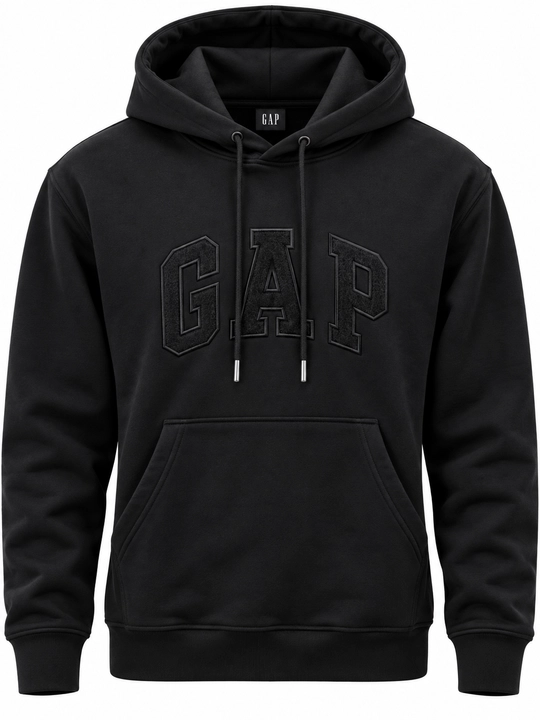 Мужской худи с надписью GAP, худи с капюшоном, оверсайз, с длинным рукавом и большим карма