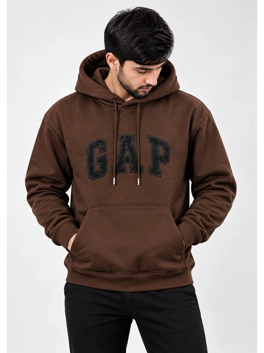 Мужской худи с надписью GAP, худи с капюшоном, оверсайз, с длинным рукавом и большим карма